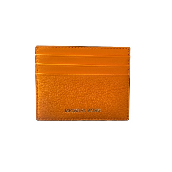 Michael Kors Vibrant Orange Key & Card Holder - Picture 1 of 1
